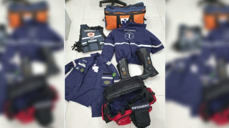 Polícia prende homem que portava uniformes de socorrista do Samu