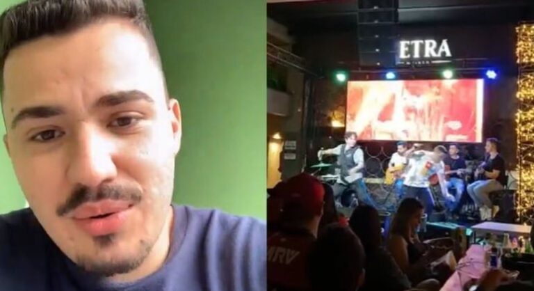 Sertanejo é agredido no palco após piada