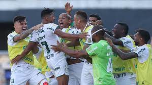 Palmeiras vence o Santos na Vila Belmiro