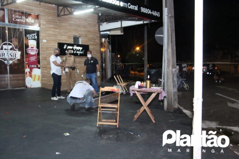 Morto a tiros enquanto comia espetinho com a esposa