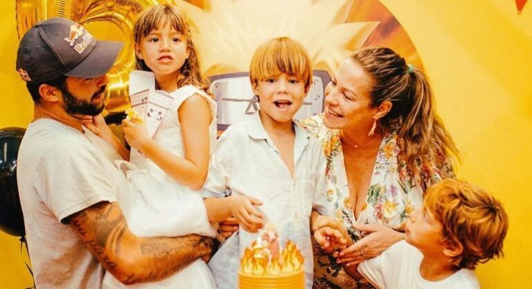 Luana Piovani reclama de Pedro Scooby como pai