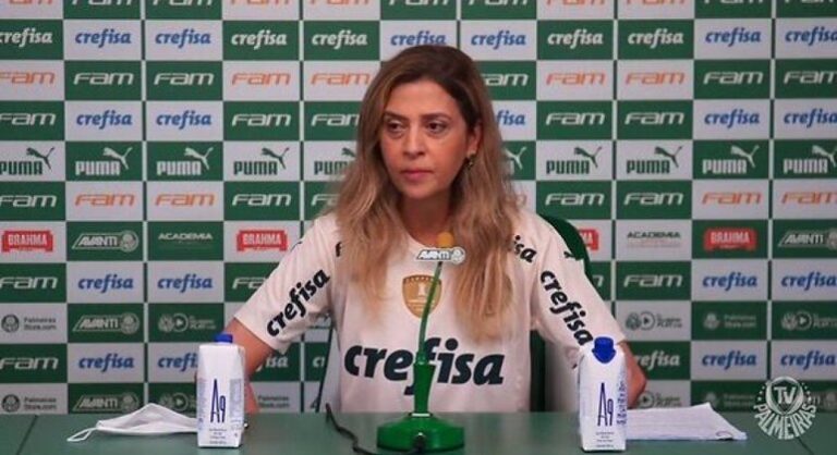Leila Pereira confirma permanência de Abel Ferreira