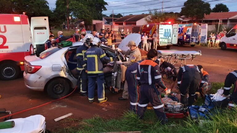 Mulher vem visitar familiares e morre em acidente