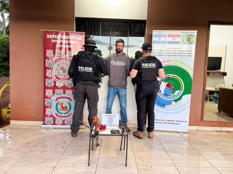 Preso no Paraguai suspeito de matar policial