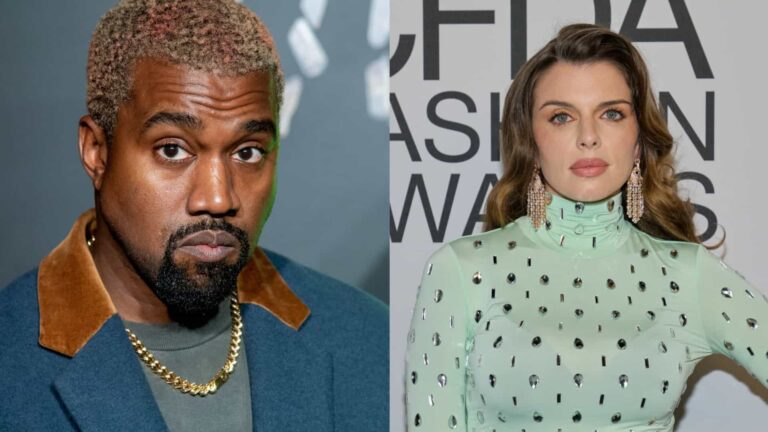 Kanye West é flagrado com atriz Julia Fox