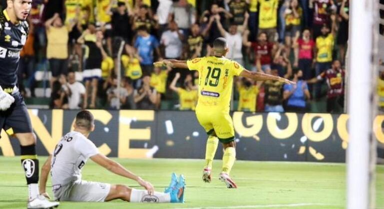 Mirassol vence o Santos por 3 a 2