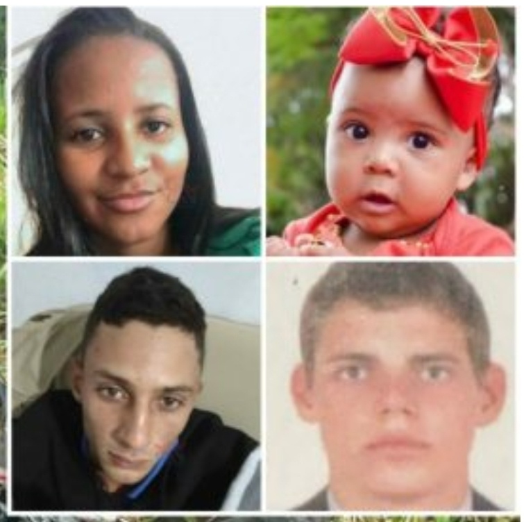 Acidente mata quatro pessoas da mesma família