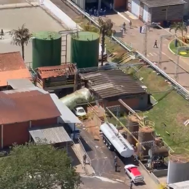 Trabalhadores morrem na explosão de um tanque na Cocamar