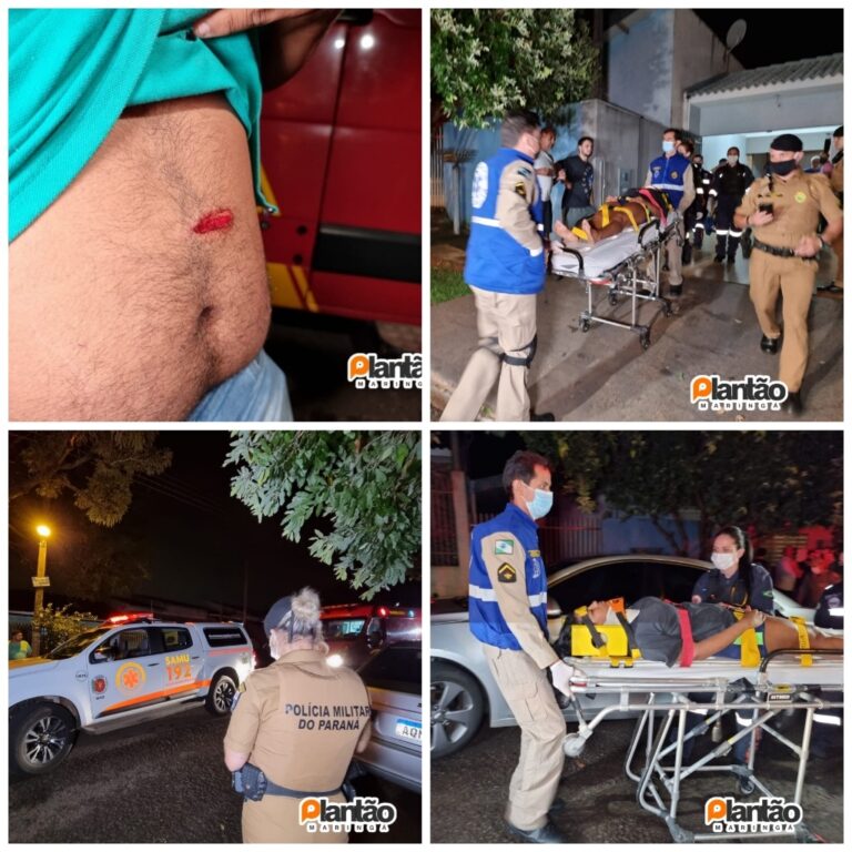 Casal sofre atentado dentro de casa