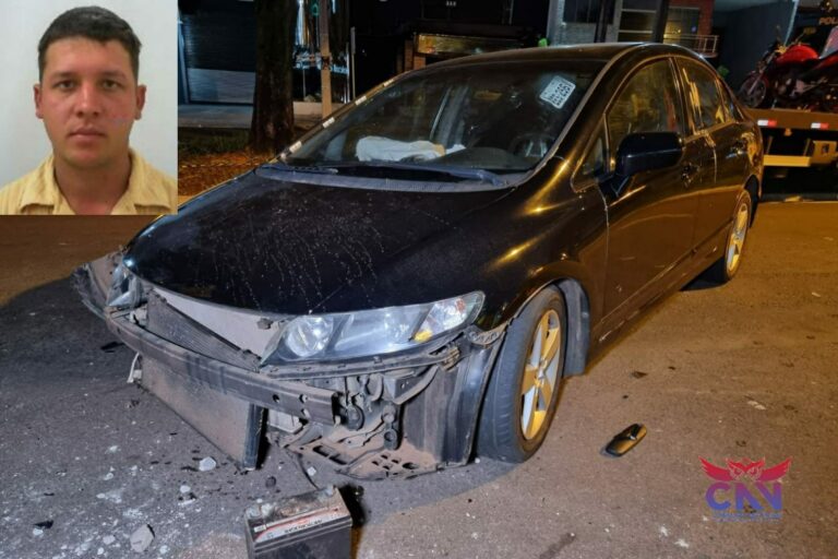 Motorista morre no choque com caçamba em Maringá