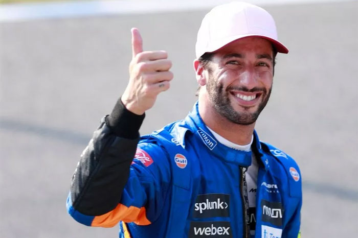 Ricciardo é liberado para o GP do Bahrain