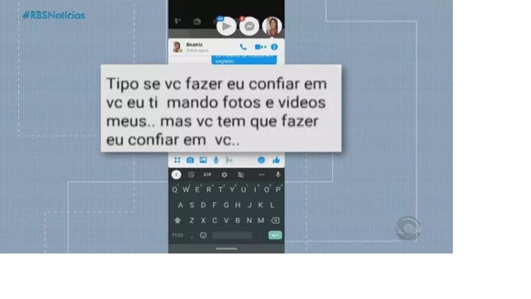 Homem cai no “golpe dos nudes”