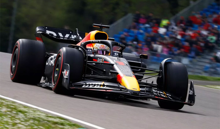 Verstappen comanda dobradinha da Red Bull em Imola