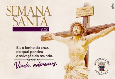 Arquidiocese de Maringá divulga programação da Semana Santa