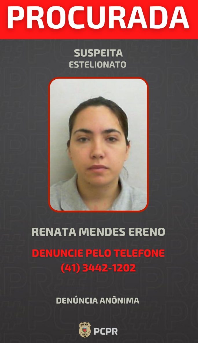 Mulher é procurada por aplicar o “golpe do aluguel”