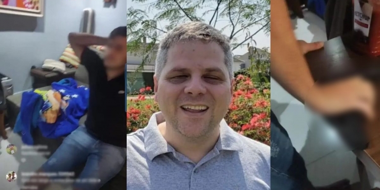 Apresentador transmite o próprio sequestro pelas redes sociais