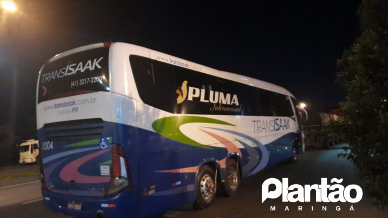 Ladrões param e assaltam ônibus de turismo
