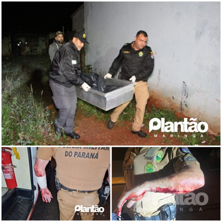 Homem é morto a tiros após ferir PM com golpe de faca 