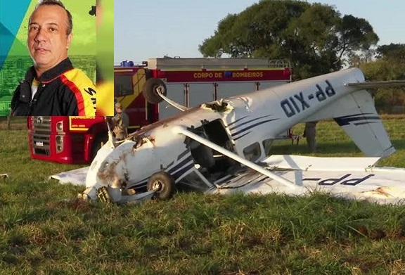 Instrutor de paraquedismo é ejetado de avião e morre atropelado pela aeronave