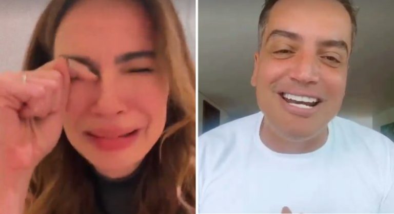 Pai de Luciana Gimenzes deixa herança de R$ 2 milhões para mulher desconhecida e ela chora ao comentar o caso