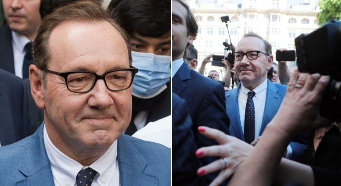 Kevin Spacey comparece a tribunal no Reino Unido