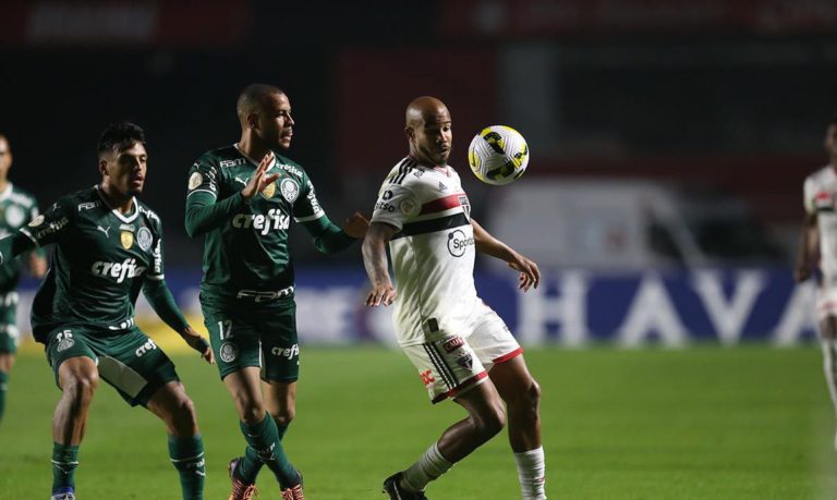 São Paulo vence o Palmeiras por 1 a 0