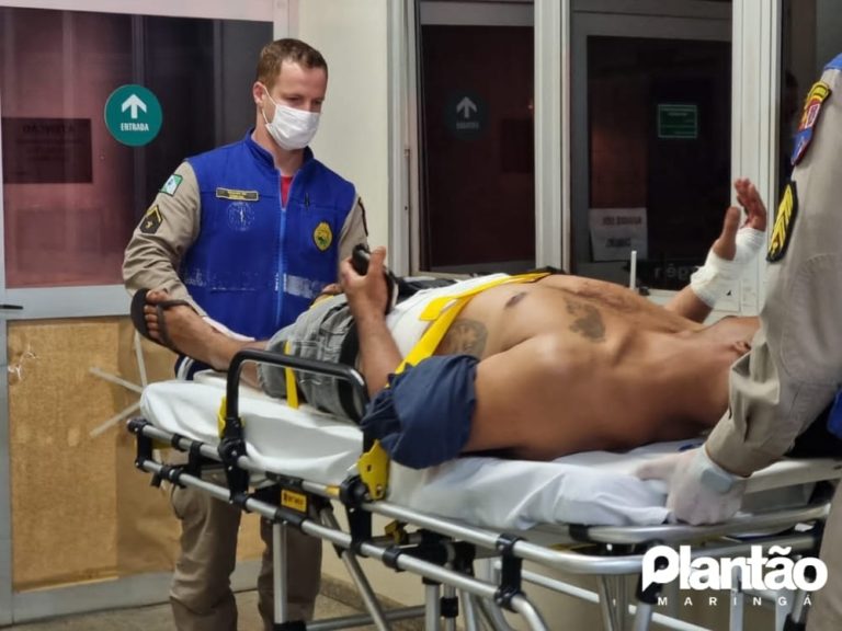 Homem é esfaqueado por bandidos que o pegaram na rua
