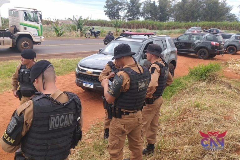 Após roubo de malote ladrão morre em confronto com a PM