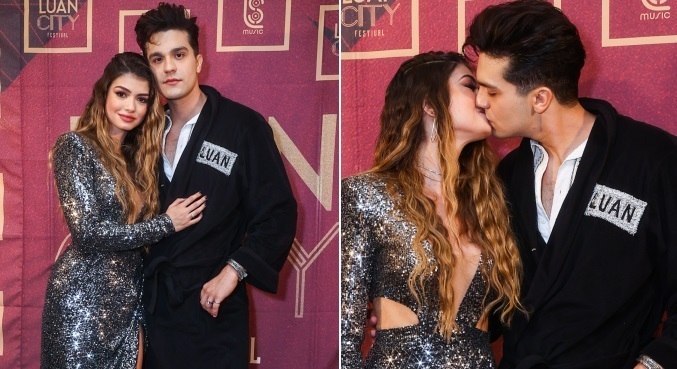 Luan Santana fica noivo de Izabela Cunha