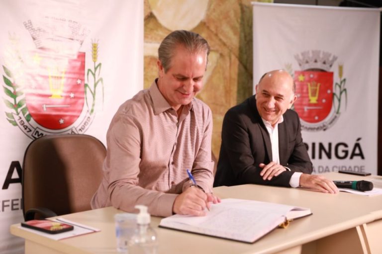 Ulisses Maia tira licença e realiza transmissão de cargo ao vice Edson Scabora