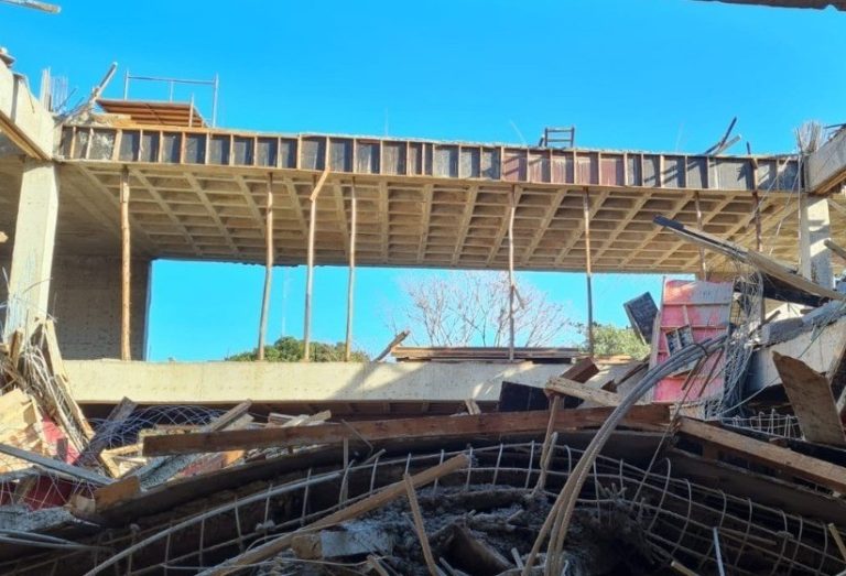 Obras no bloco da UEM onde laje cedeu são retomadas