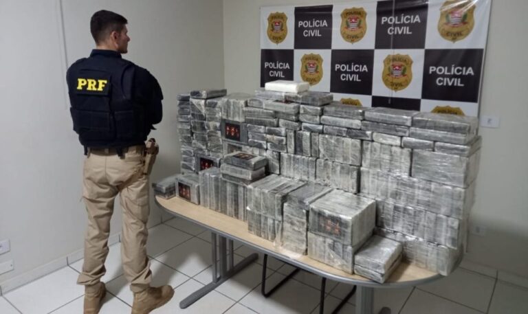 Maringaense é preso com 250 kg de cocaína em São Paulo