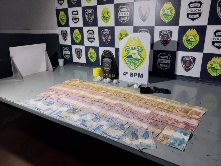 Preso quando recolhia dinheiro do tráfico