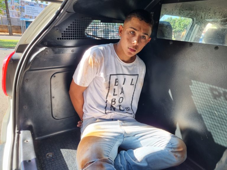 Polícia persegue e prende suspeito de matar mulher no Natal