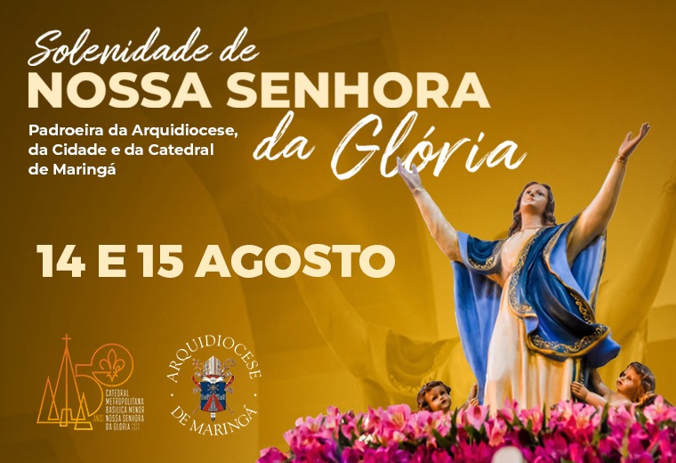 Festa da Padroeira de Maringá vai contar com passeio ciclístico e missa solene