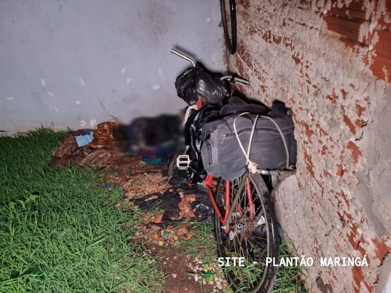 Corpo é encontrado ao lado de uma bicicleta