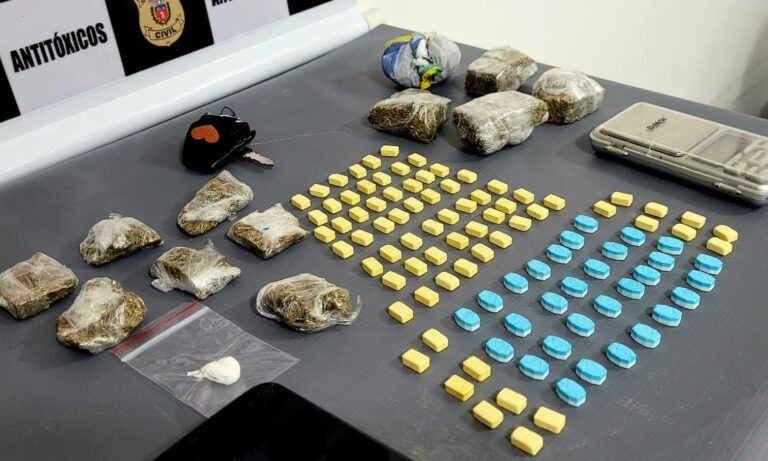 Se passavam por motoboys para vender drogas em Maringá