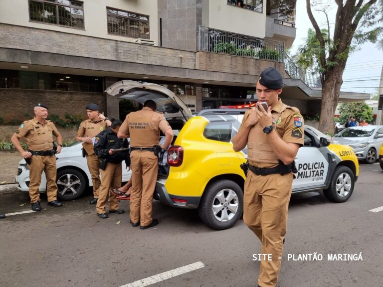 Tiro e acidente na perseguição da PM a suspeitos