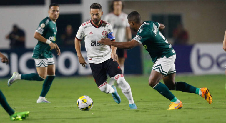 Flamengo empata e vê Palmeiras mais distante