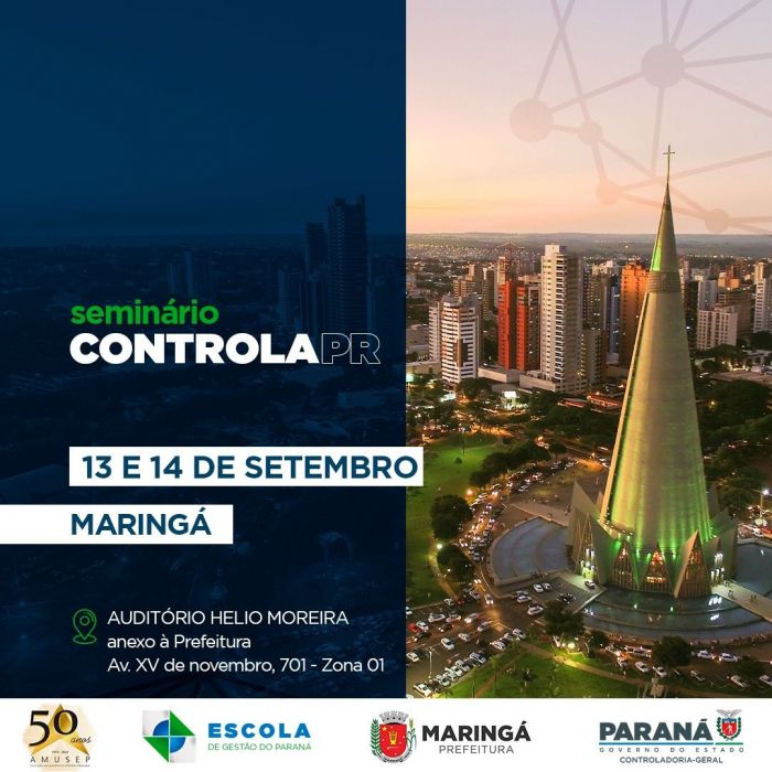 Maringá recebe ′Seminário Controla Paraná′