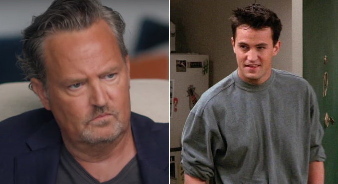 Matthew Perry se emociona ao falar sobre vício