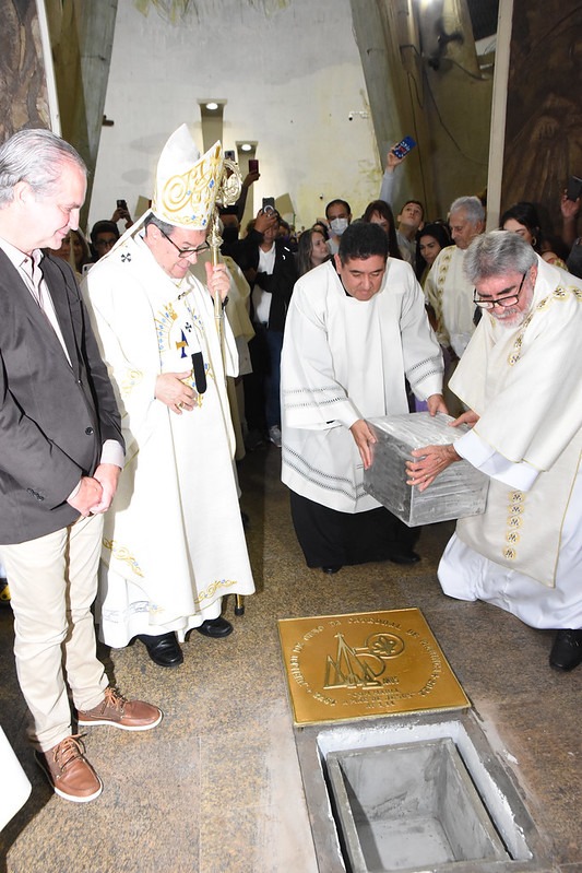 Cápsula do tempo da Catedral será aberta no jubileu da igreja em 2072