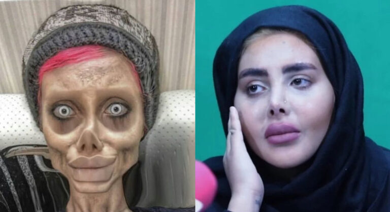 Angelina Jolie zumbi revela que visual era uma farsa