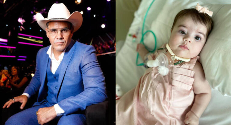 Filha de Juliano Cazarré recebe alta do hospital após ficar sete meses internada
