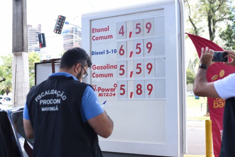Procon registra variação de até 23,81% no preço do combustível 
