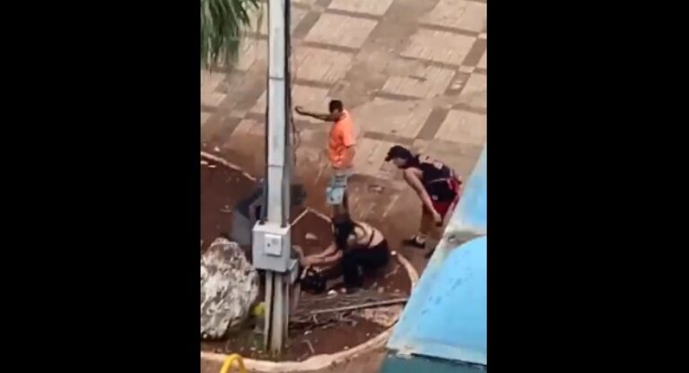 <strong>Homem é agredido e atropelado em seguida</strong>