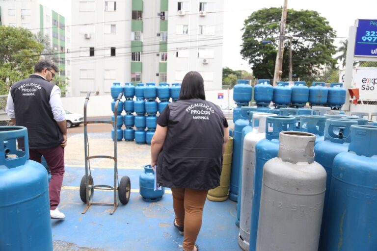 Procon de Maringá registra diferença de até 18,18% no preço do gás de cozinha