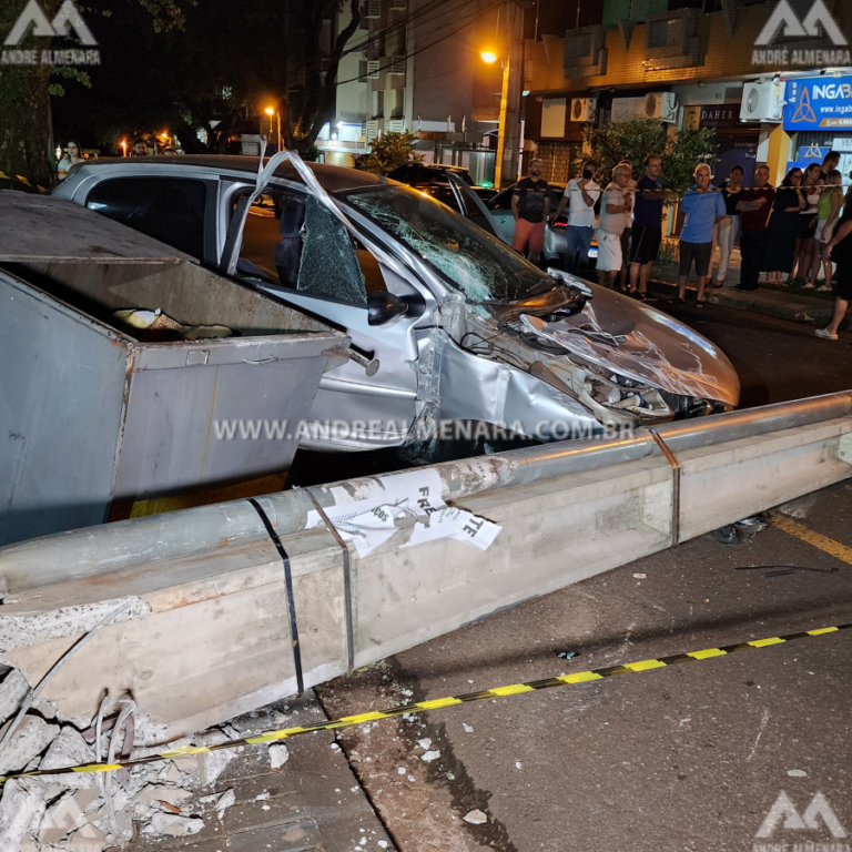 Enfurecido com traição jovem provoca acidente de trânsito