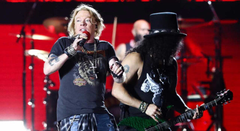 Guns N’ Roses anuncia turnê mundial e deixa o Brasil de fora