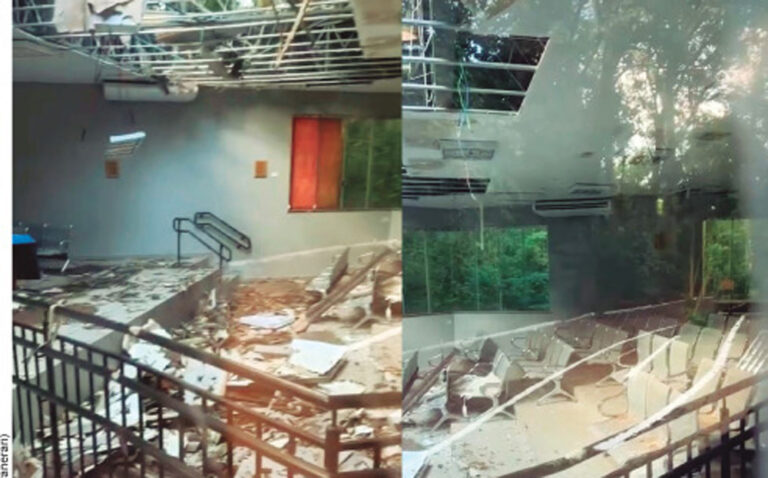 Sala de turismo no Parque do Ingá está em situação de abandono